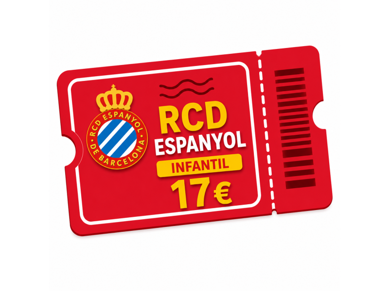 RCD Espanyol infantil 17€
