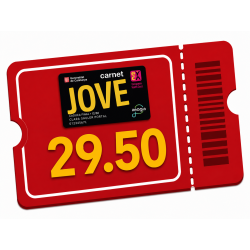 Carnet Jove 29.50€