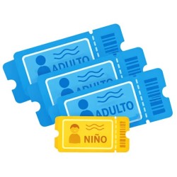 Pack 3 adultos + 1 niño