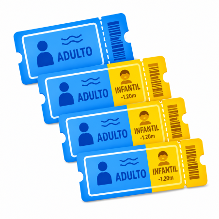 Pack 4 entradas