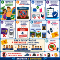 Pack 4 entradas
