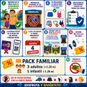 Pack 3 adultos + 1 niño