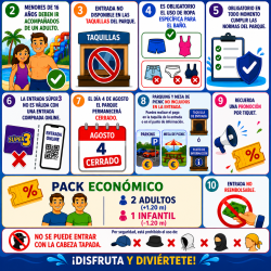 Pack 2 adultos + 1 niño